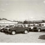 land rover i Herning arkivbilleder