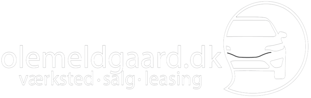 Ole Meldgaard logo hvid